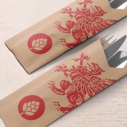 Paper Cutlery Holder Paper Cutlery Holder